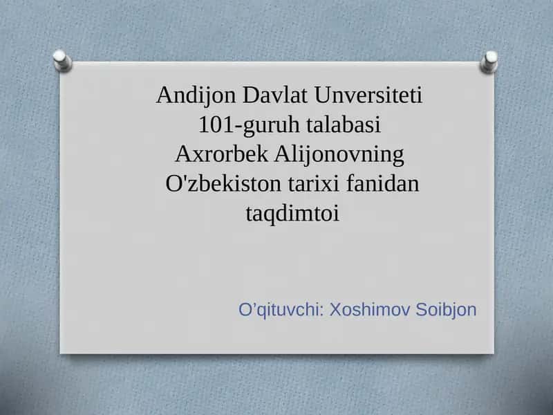 Tuproqqal’a yodgorligi