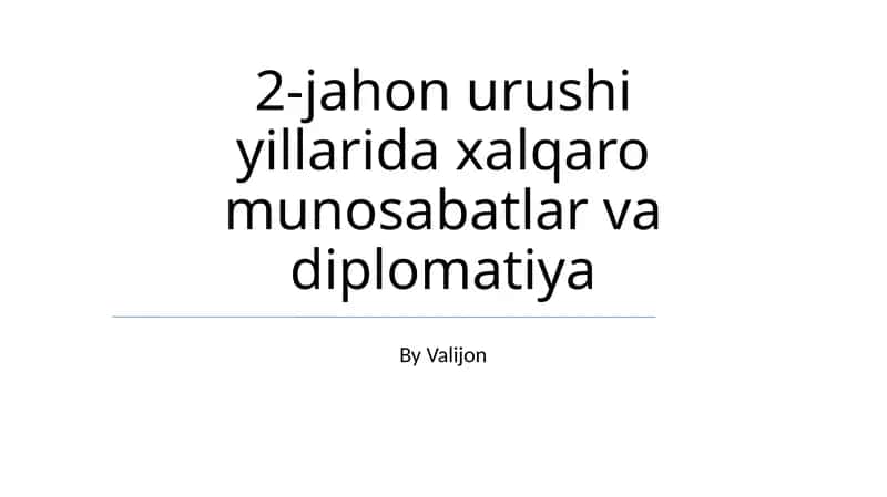 Birlashgan Millatlar Tashkiloti va diplomatiya