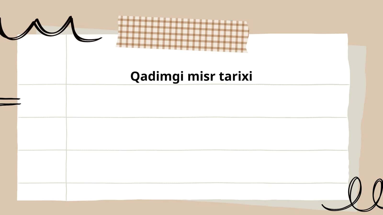 Qadimgi misr tarixi