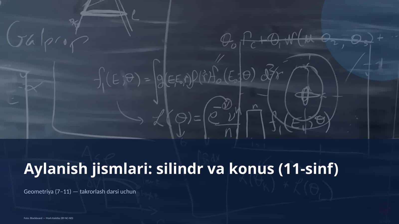Geometriya (7–11) — takrorlash darsi