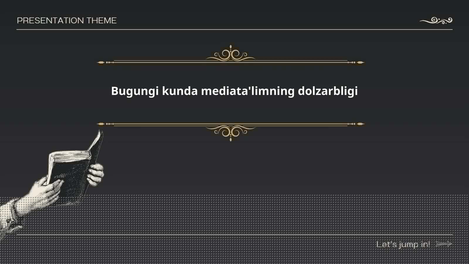 Bugungi kunda mediata'limning dolzarbligi