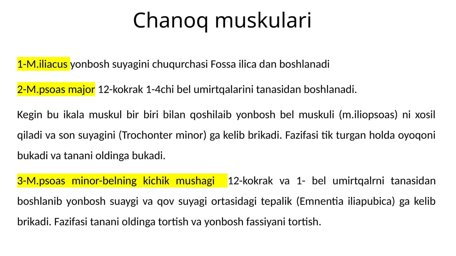Chanoqmuskulari