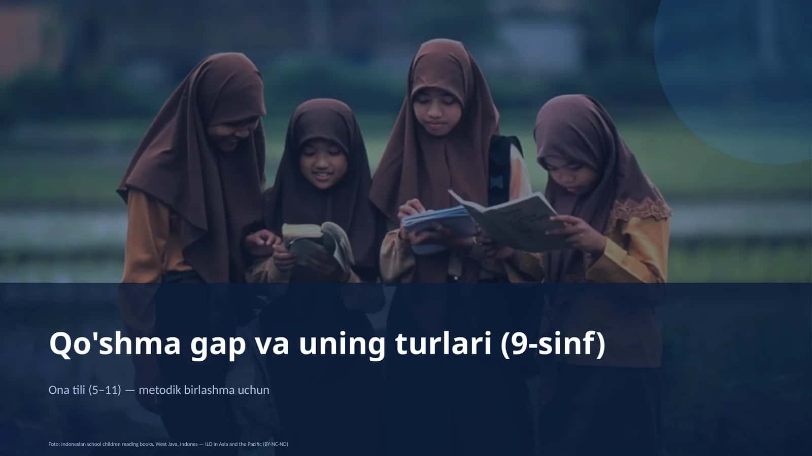 Qo'shma gap va uning turlari (9-sinf)
