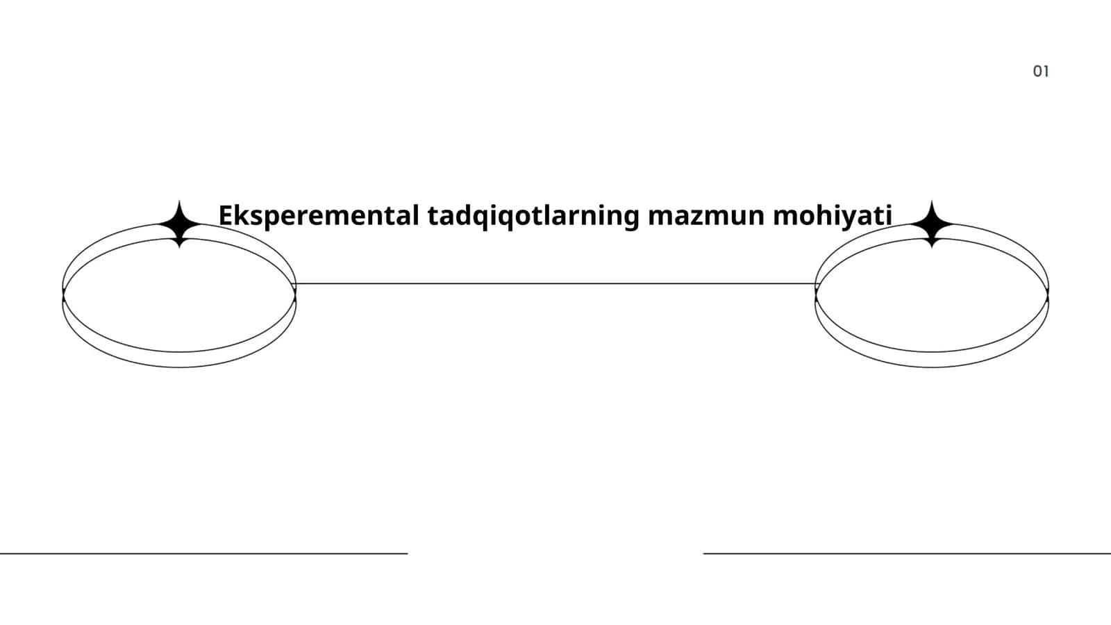 Eksperimental tadqiqotlarning mazmun mohiyati