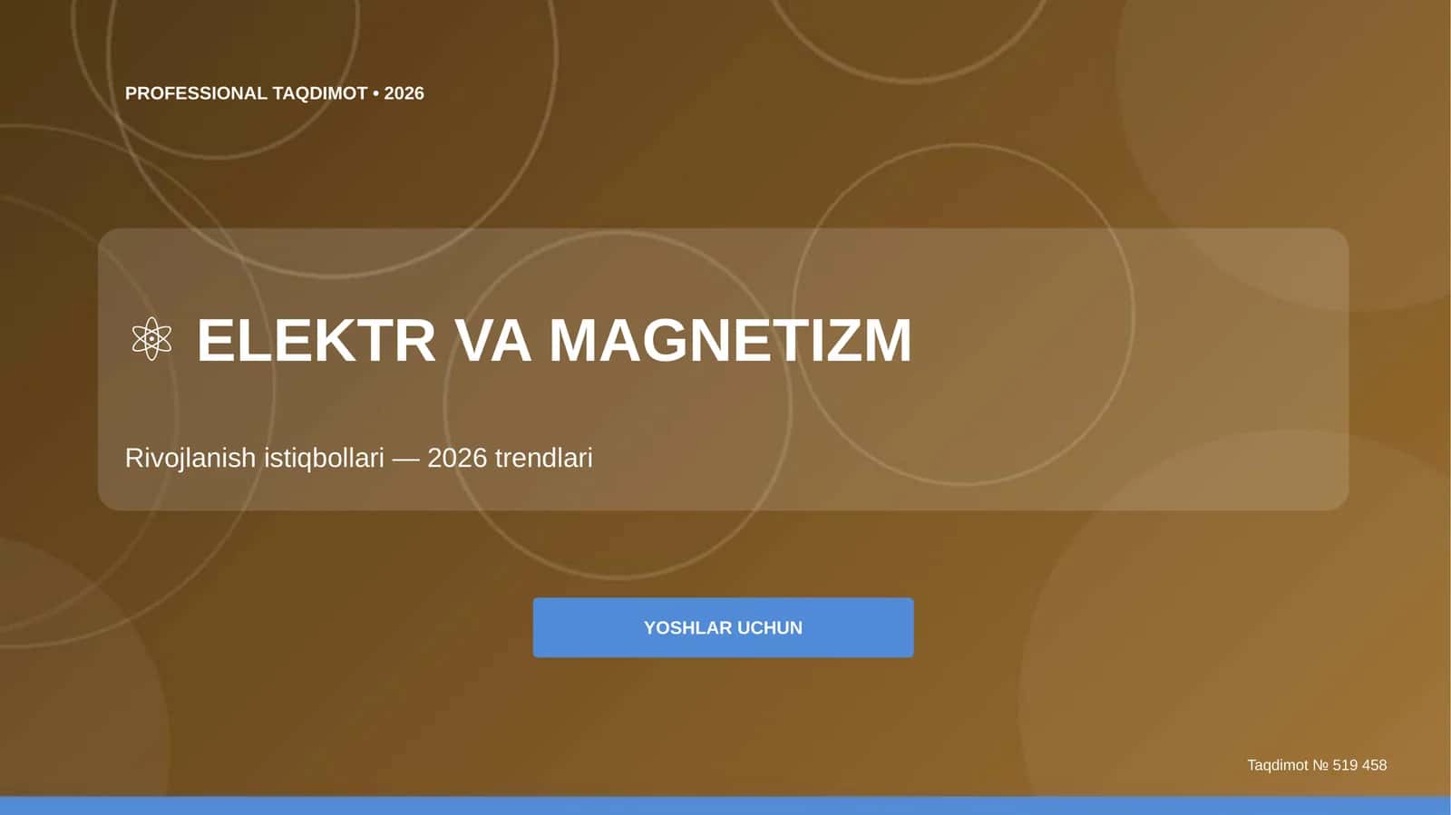Elektr va magnetizm: rivojlanish istiqbollari (2026 trendlari) [yoshlar uchun]