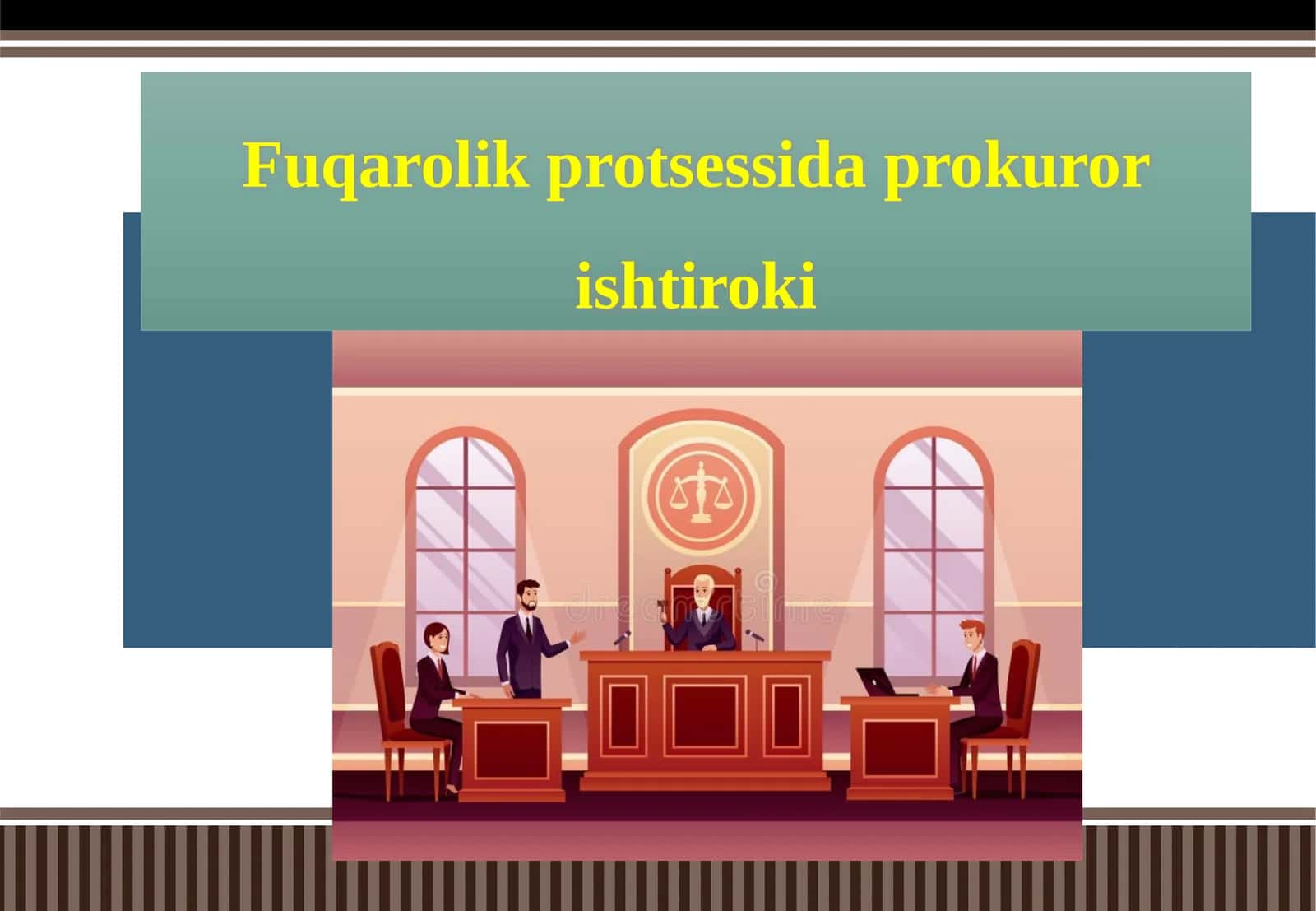 Fuqarolik protsessida prokuror ishtiroki