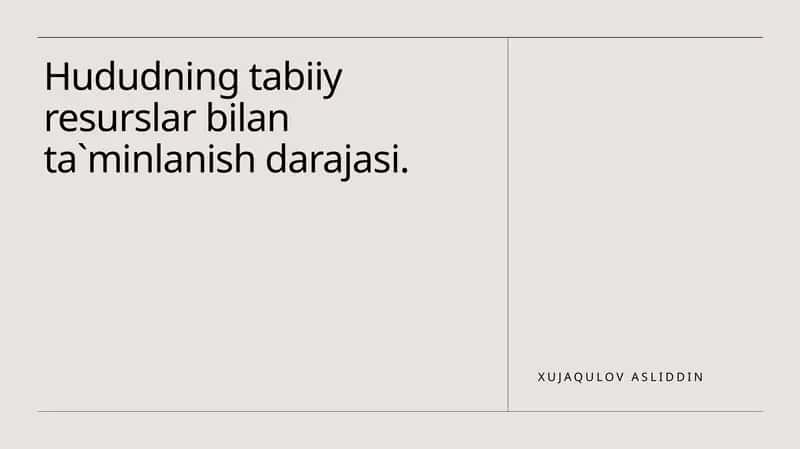 Foydali qazilmalar
