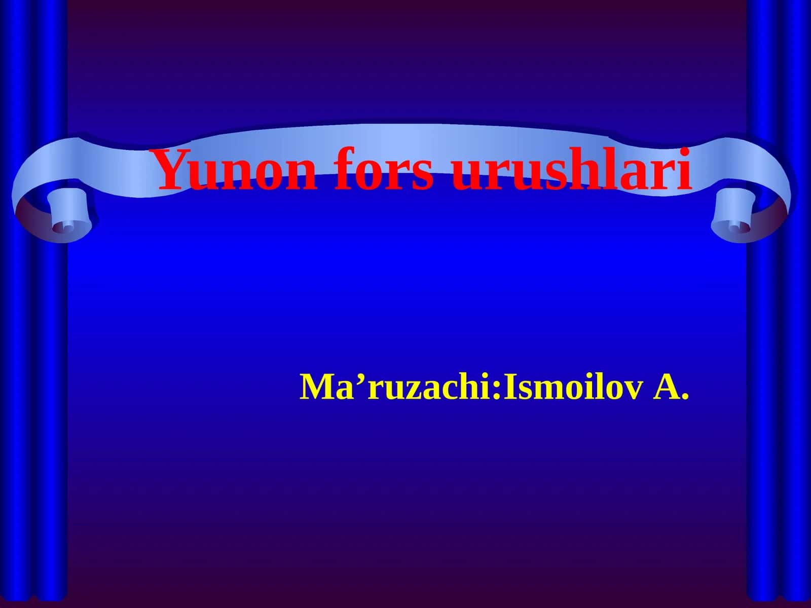 Yunon fors urushlari