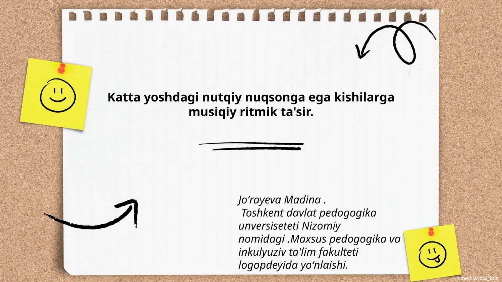 Nutqiy nuqson va musiqiy ritm