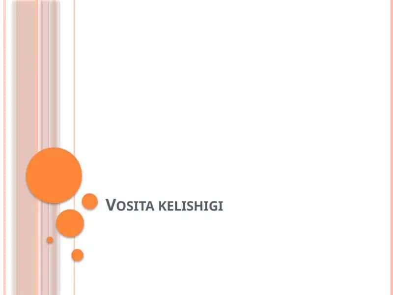 Vosita kelishigi