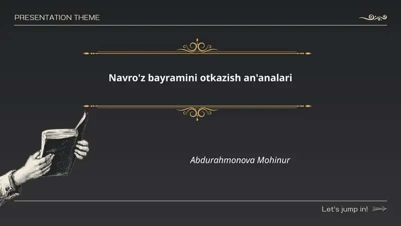 Navro'z bayramini otkazish an'analari