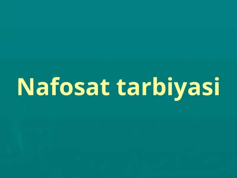 Nafosat tarbiyasi