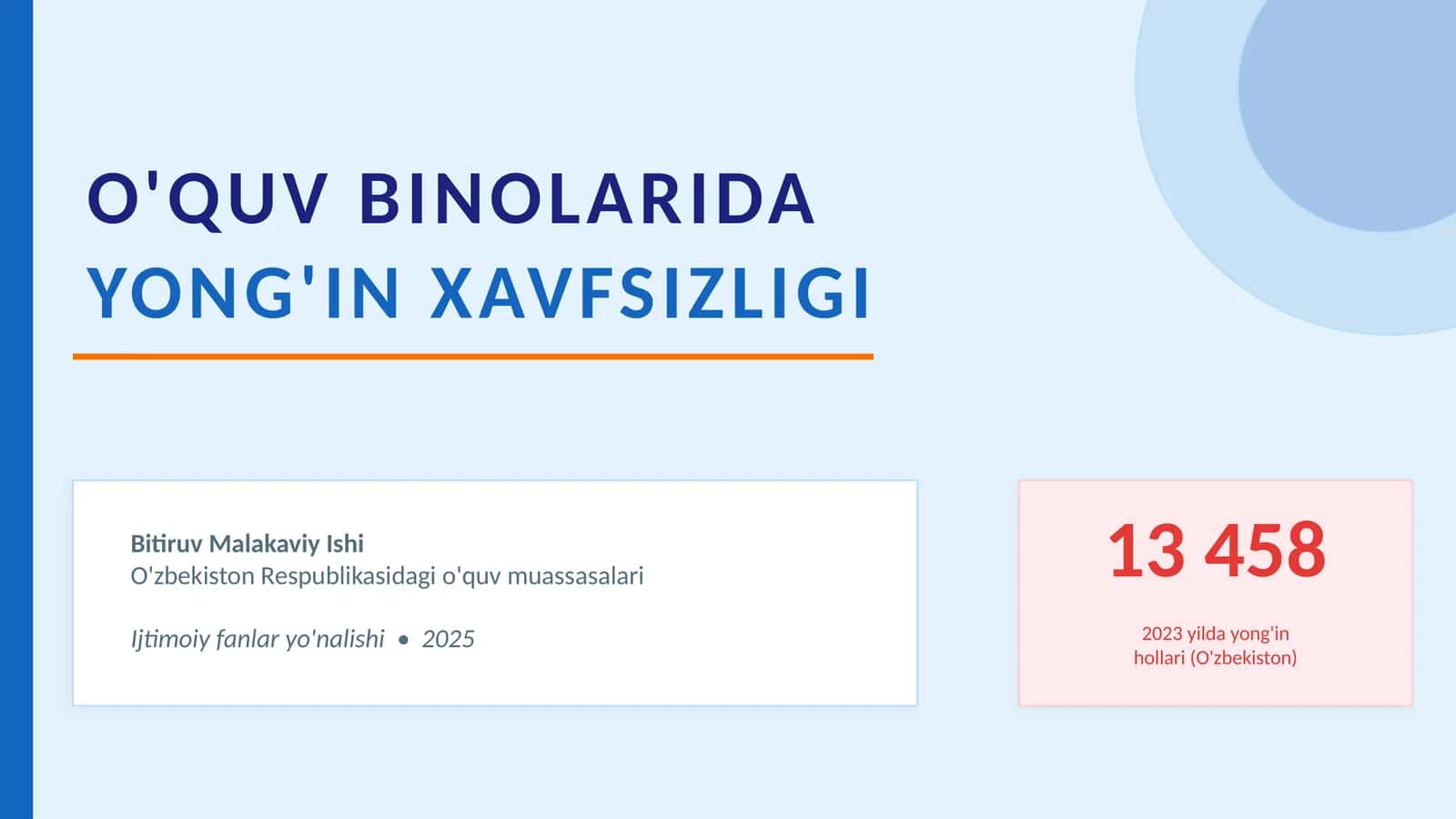 ppt. Yong'in xavfsizligi fanidan.