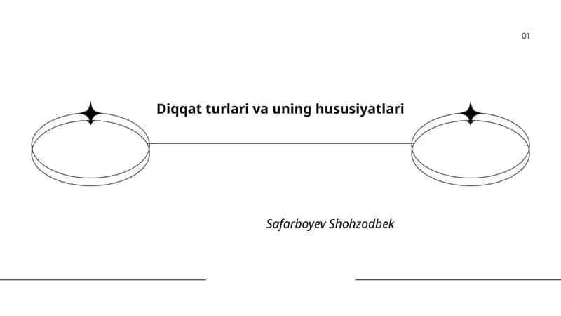 Diqqat turlari va uning hususiyatlari