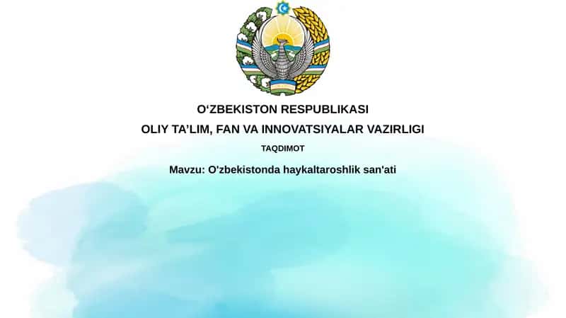 Oʻzbekistonda haykaltaroshlik san'ati