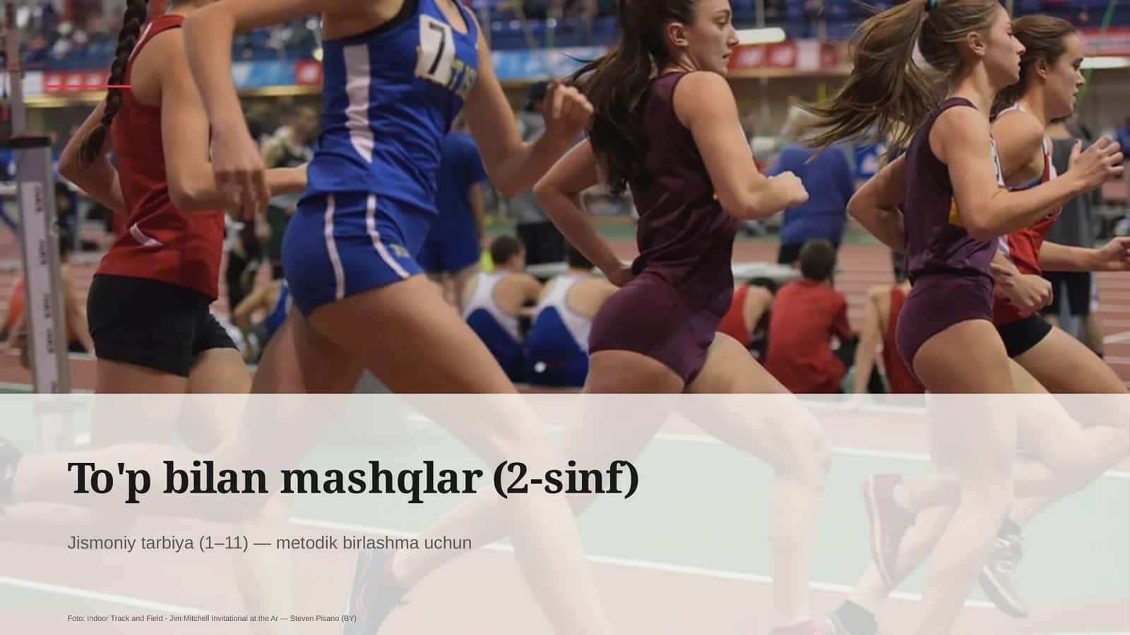 To'p bilan mashqlar (2-sinf)