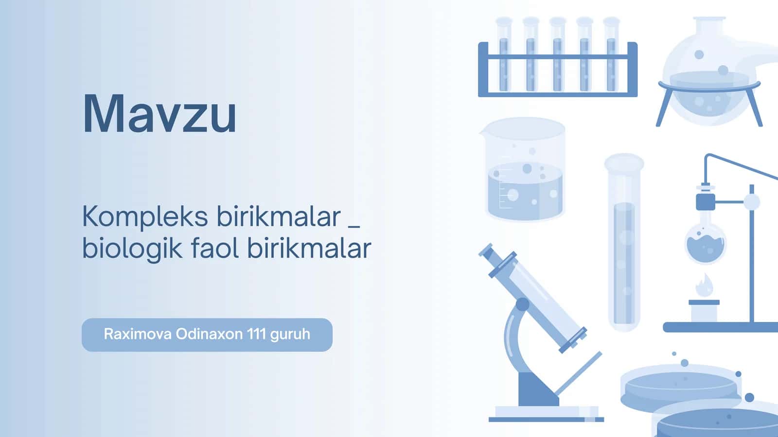 Kompleks birikmalar _ biologik faol birikmalar