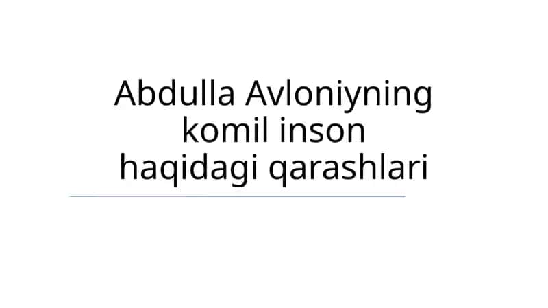 Avlo'niyning Merosı: Ta'siri va Ahamiyati