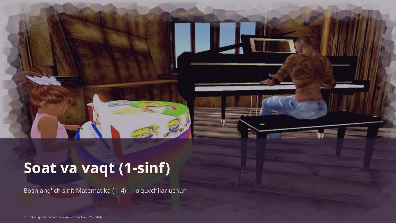 Soat va vaqt (1-sinf)
