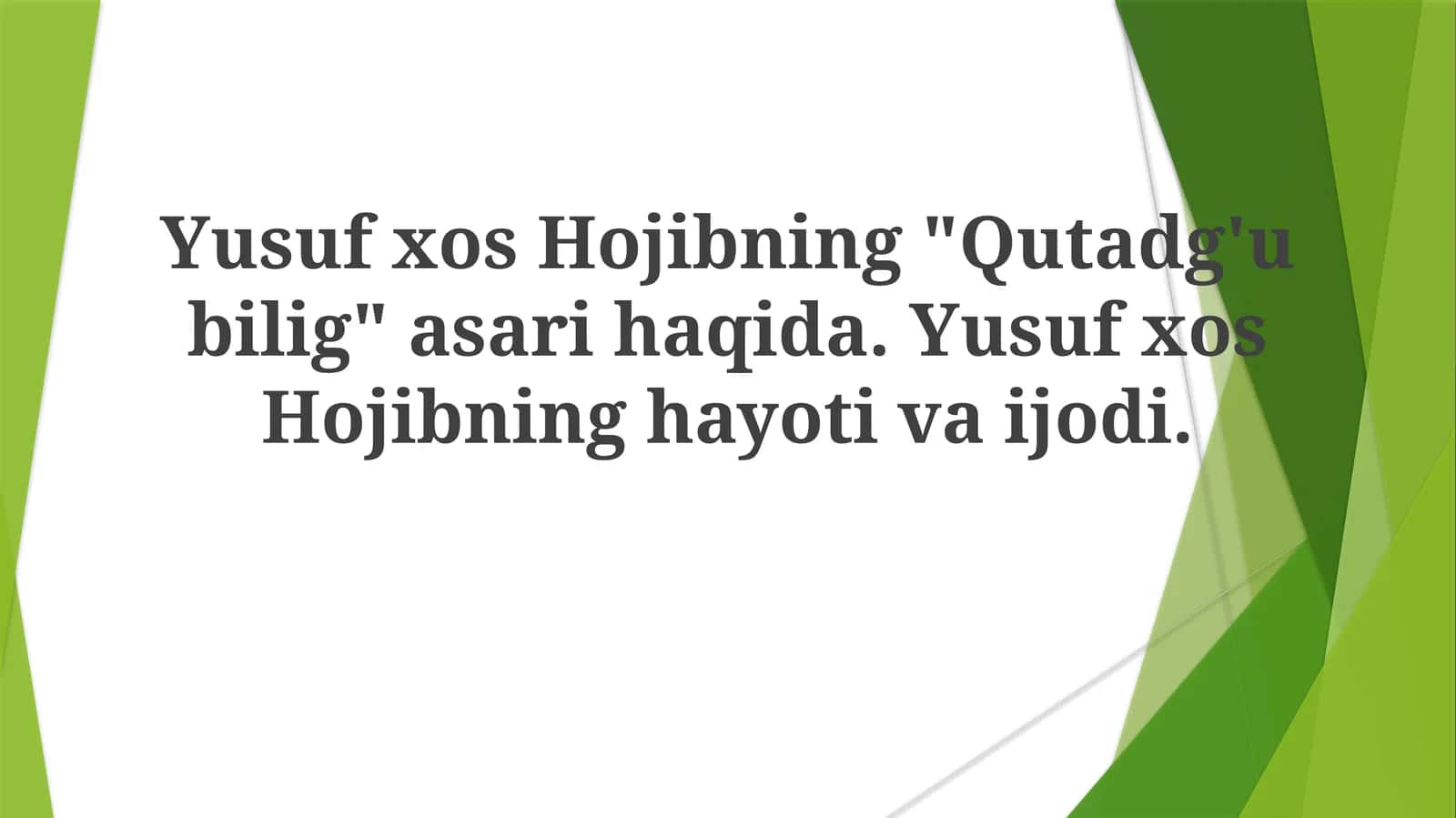 Qutadg'ubilig