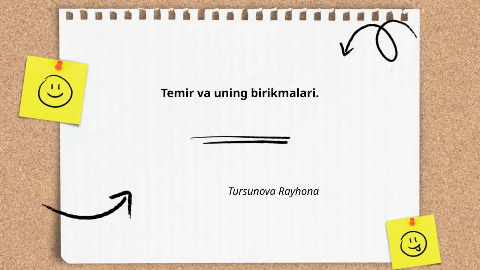 Temir va uning birikmalari