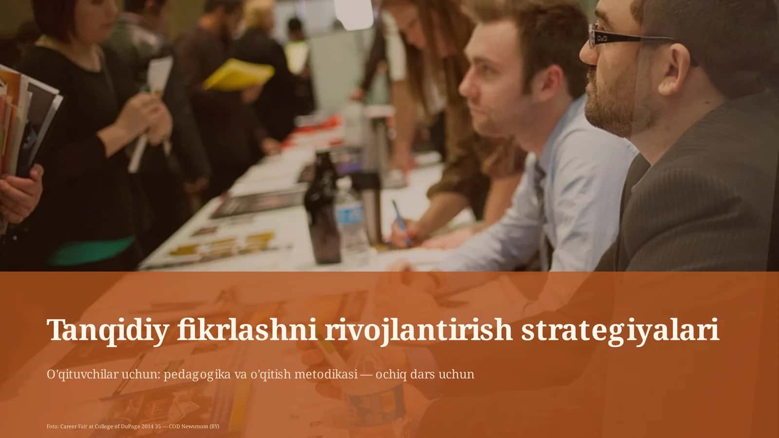 Tanqidiy fikrlashni rivojlantirish strategiyalari