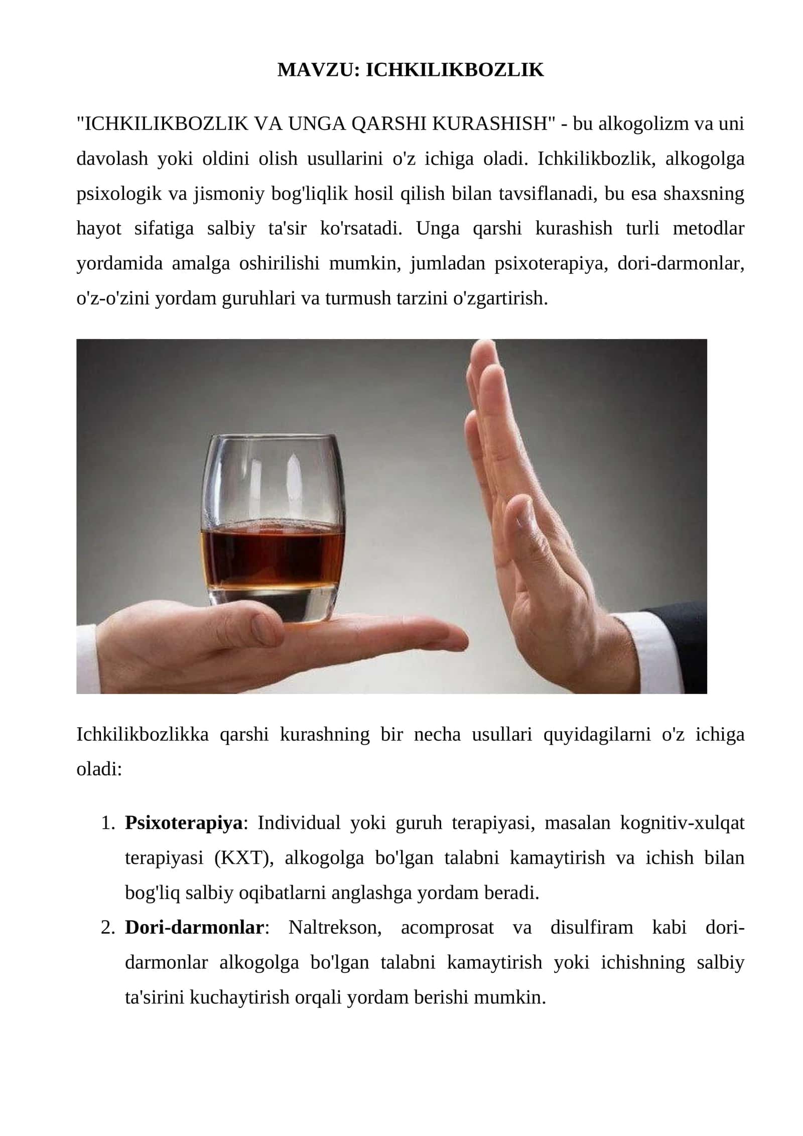 ICHKILIKBOZLIK