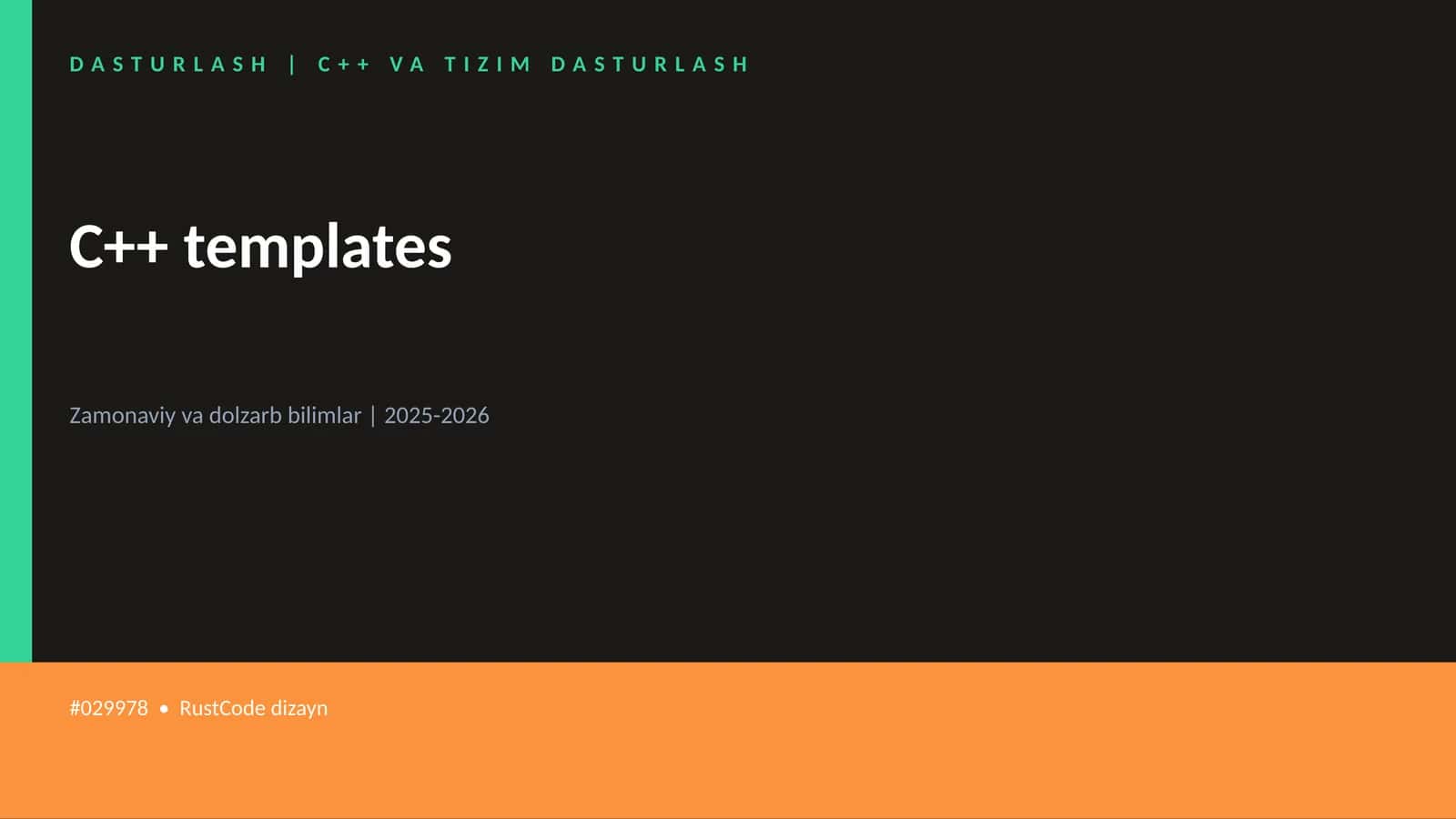 C++ templates