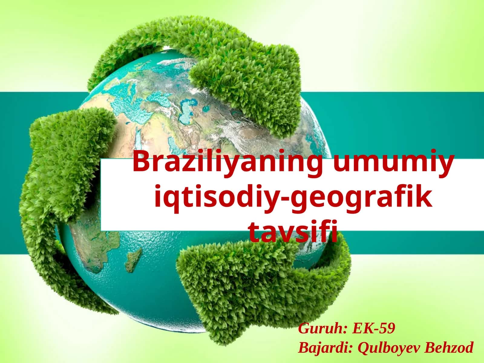 Braziliya–Janubiy Amerika eng kattasi