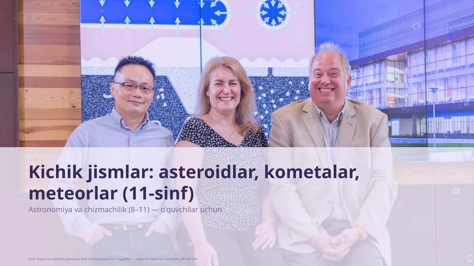 Astronomiya va chizmachilik (8–11) — o'quvchilar uchun