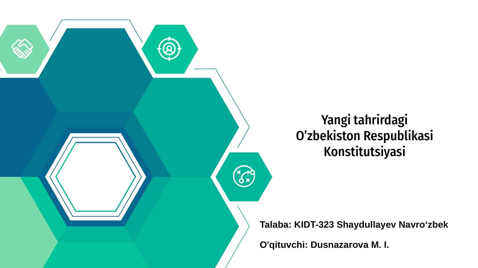 Yangi tahrirdagi Oʼzbekiston Respublikasi Konstitutsiyasi