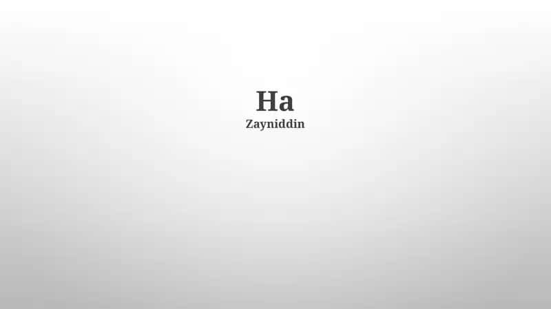 "Ha!"