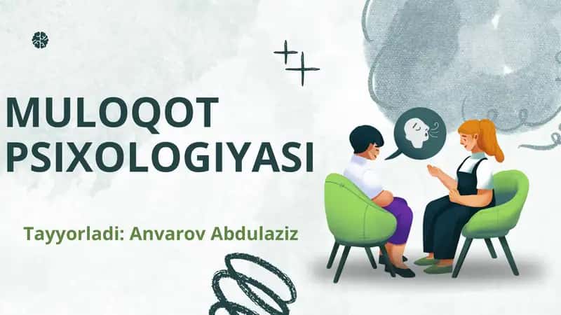 MULOQOT PSIXOLOGIYASI