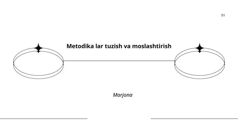 Metodikalar tuzish va moslashtirish