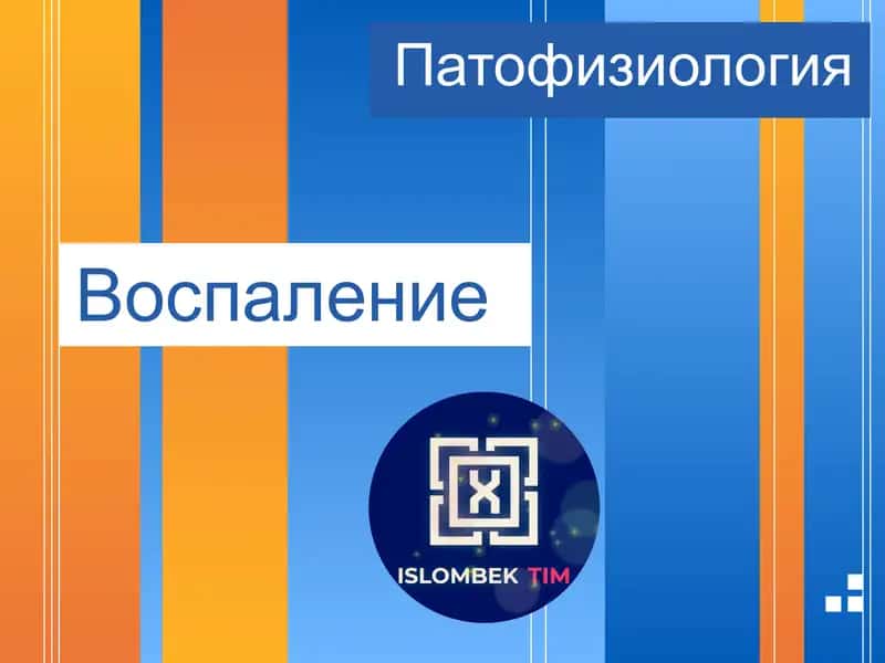 Патофизиология Воспаление