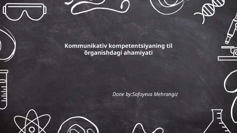 Kommunikativ kompetentsiya