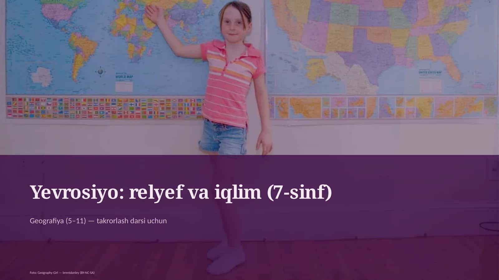 Yevrosiyo: relyef va iqlim (7-sinf)