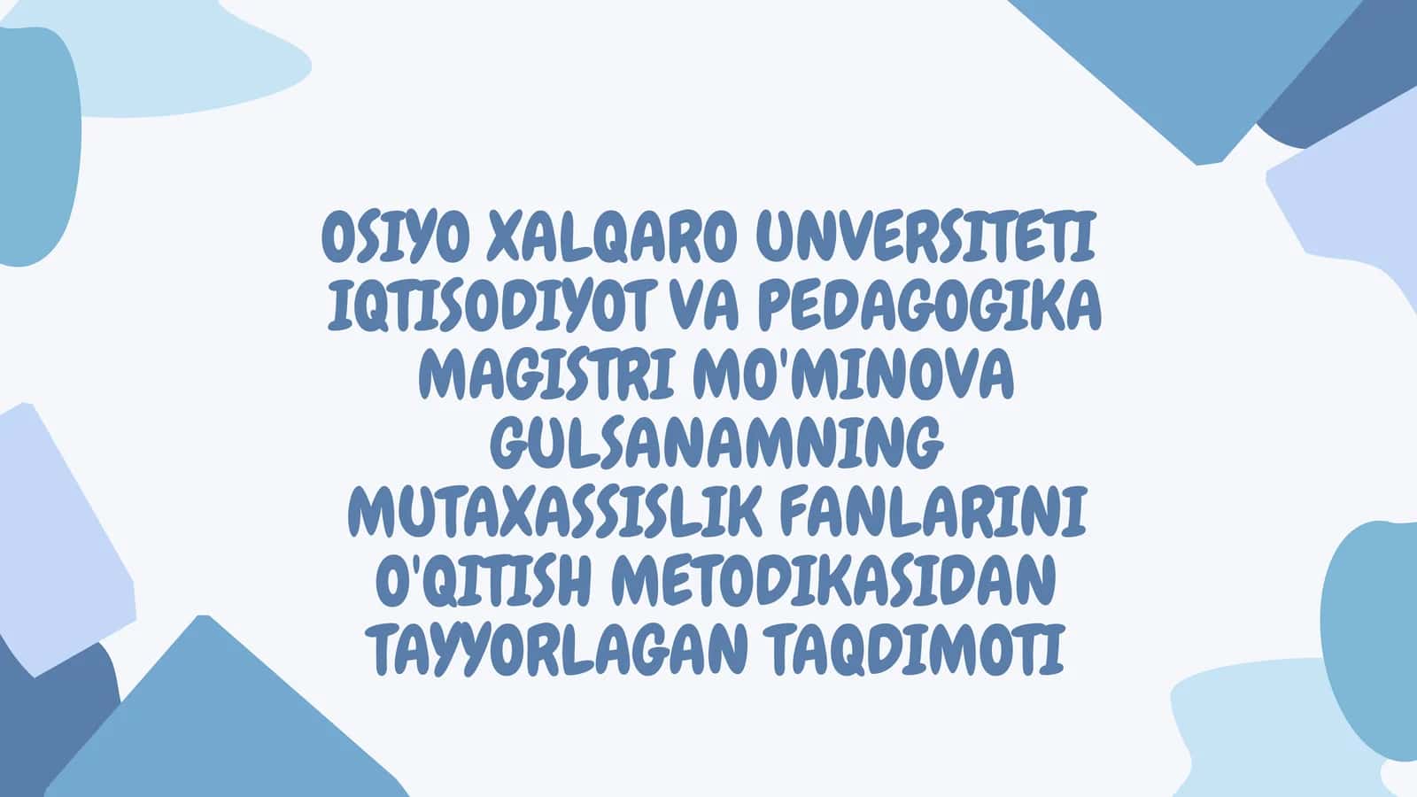 Jamoada Ijtimoiy Psixologik muhitni Tashkil Etish