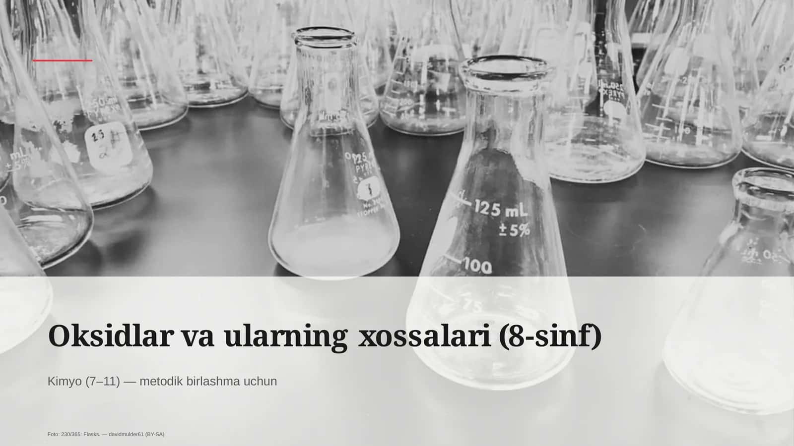 Oksidlar va ularning xossalari (8-sinf)