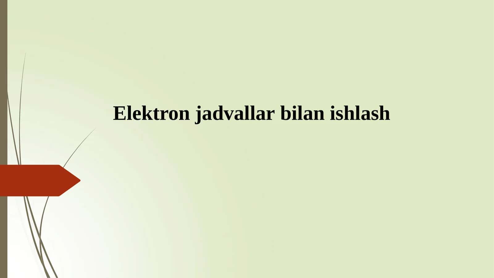 Elektronjadvallarbilanishlash