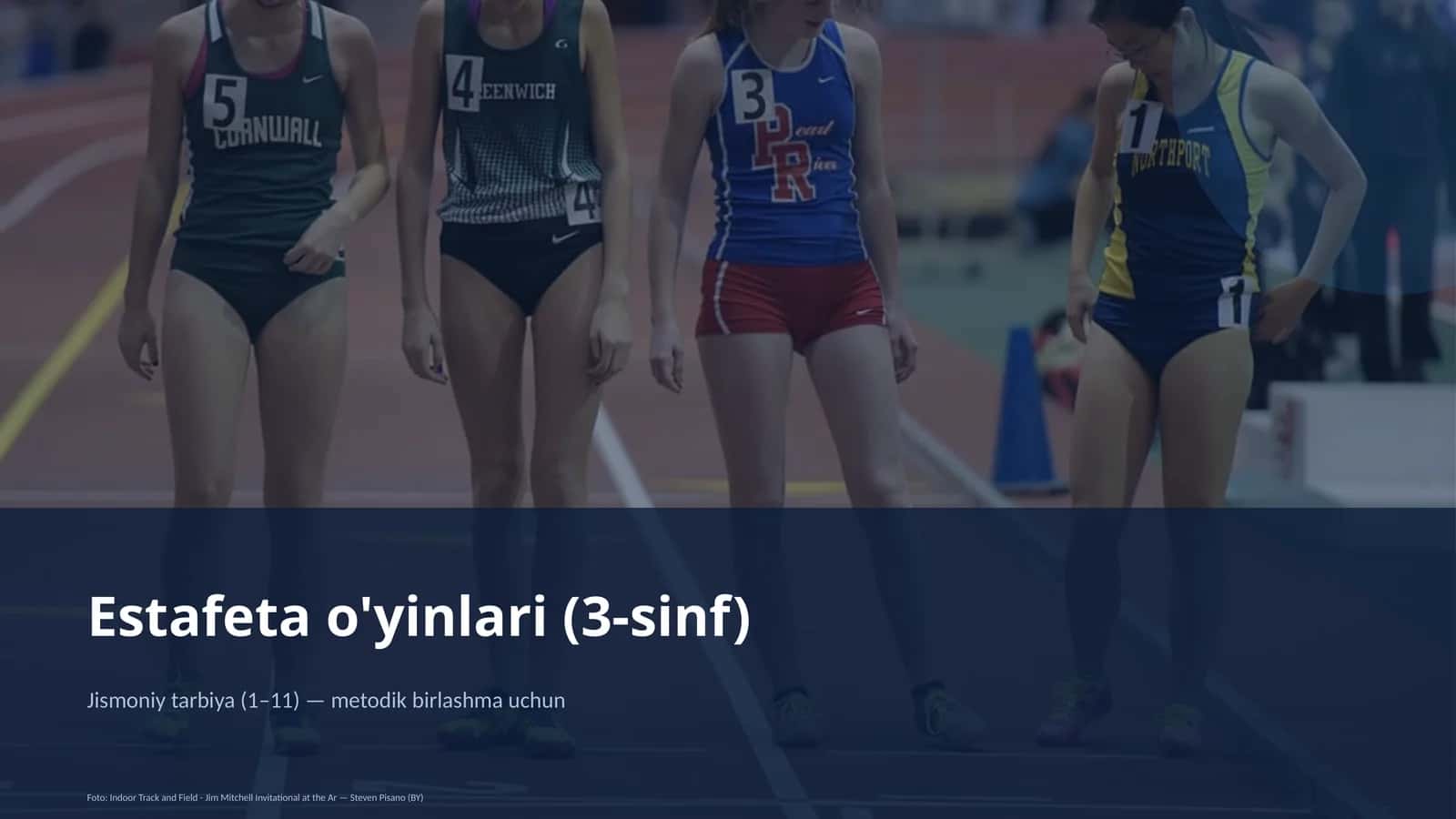 Estafeta o'yinlari (3-sinf)
