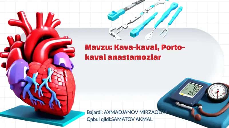 Kava-kaval, Porto-kaval anastamozlar