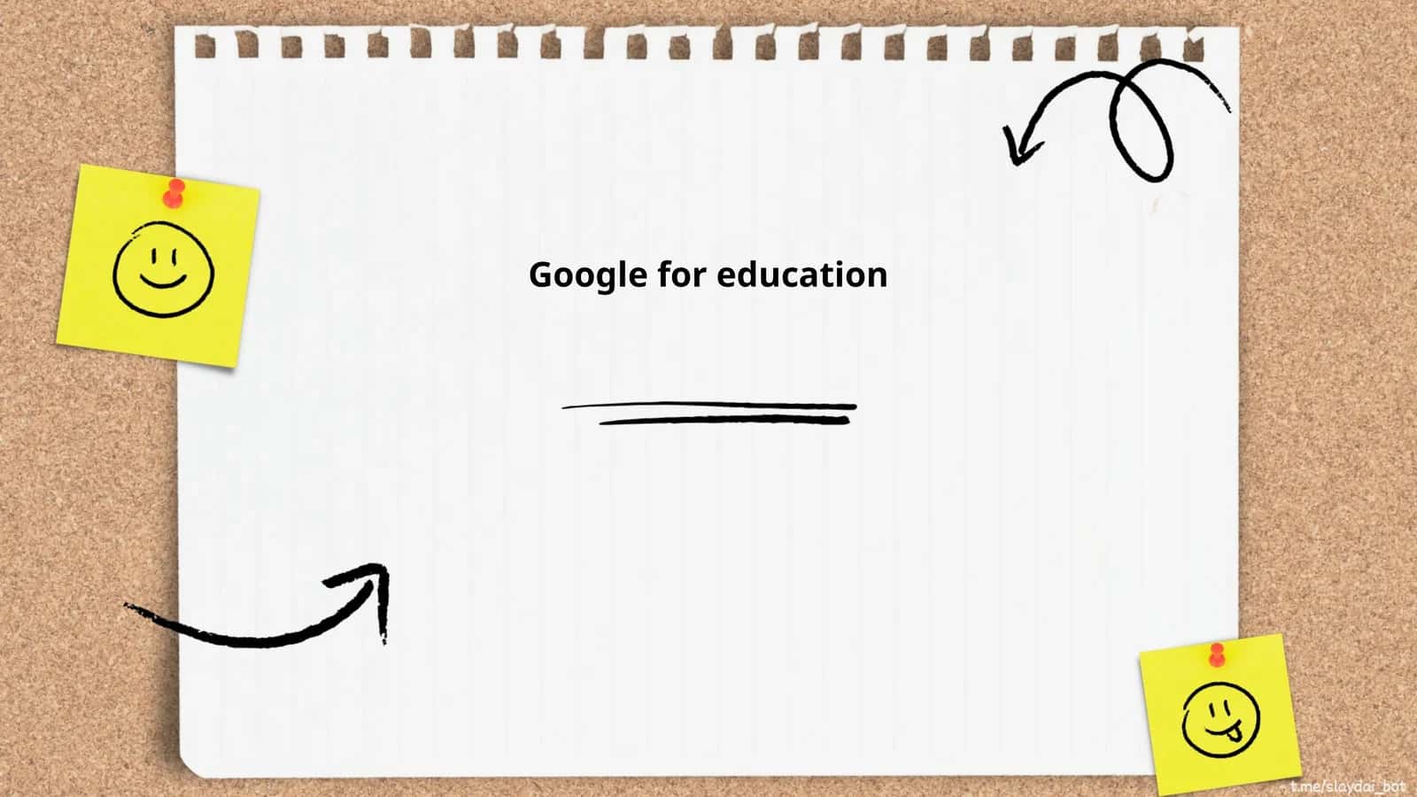 Google for education