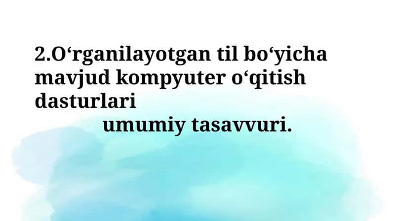 Nutqni Tanib Olish Texnologiyalari