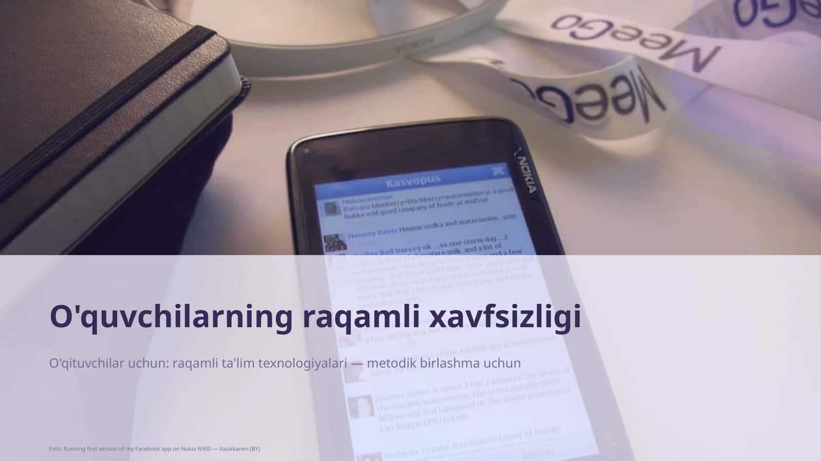 O'quvchilarning raqamli xavfsizligi