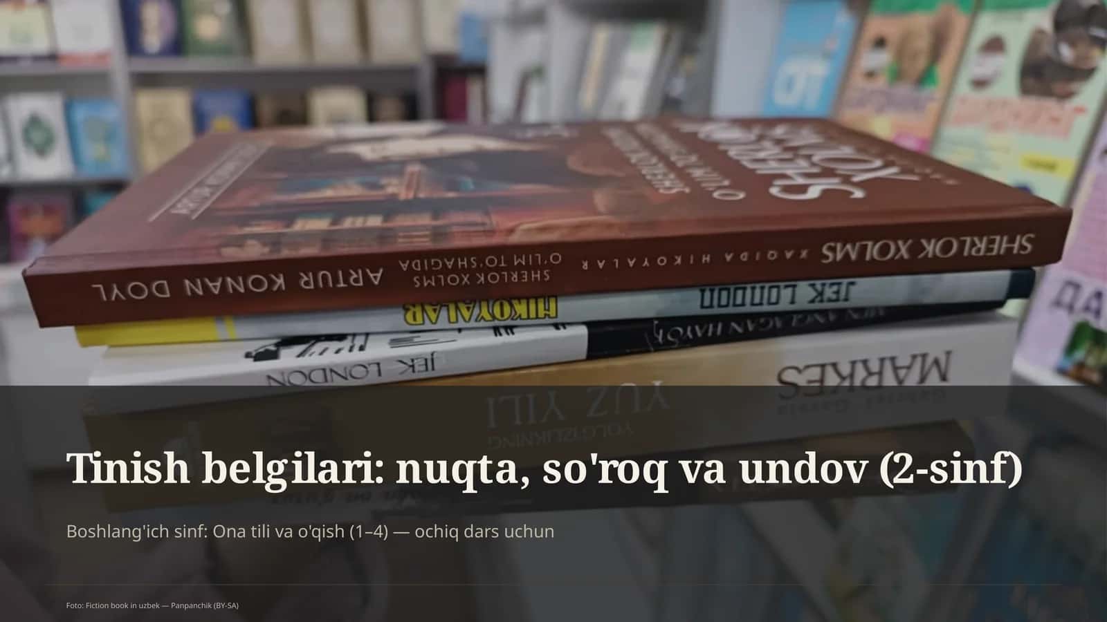 Ona tili va o'qish (1–4)