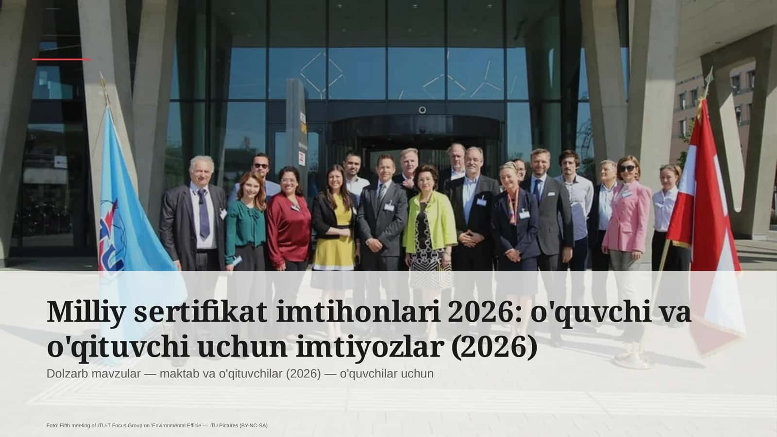 Milliy sertifikat imtihonlari 2026: o'quvchi va o'qituvchi uchun imtiyozlar