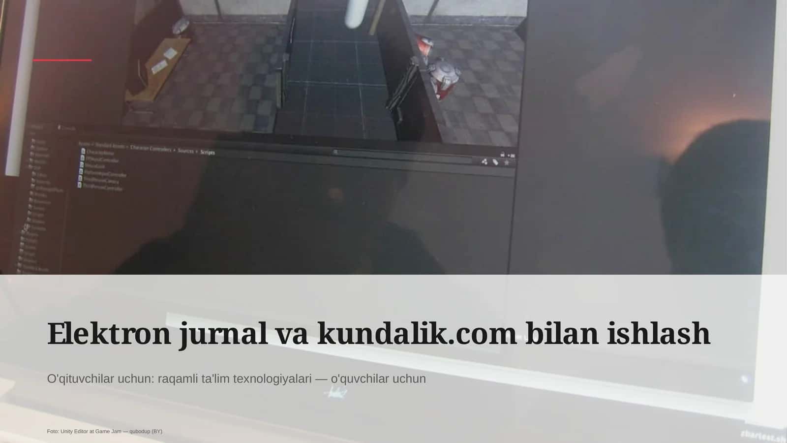 Elektron jurnal va kundalik.com bilan ishlash
