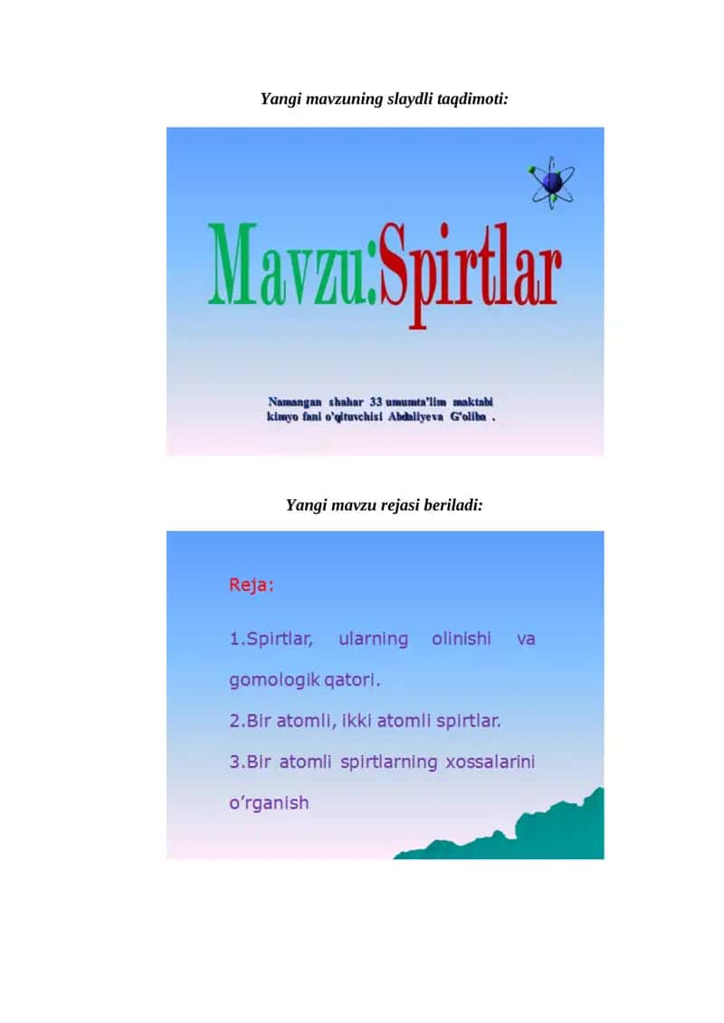 Spirtlar