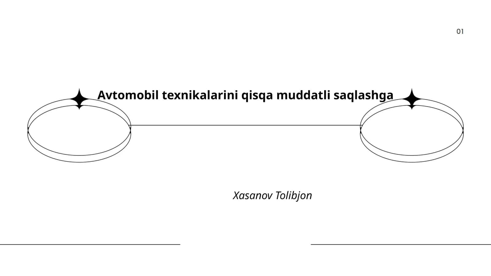 Avtomobil texnikalarini qisqa muddatli saqlashga